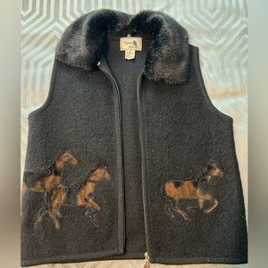 Ladies Horse Vest, Small